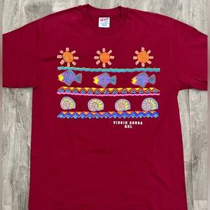 Vintage Island T Shirt Size L